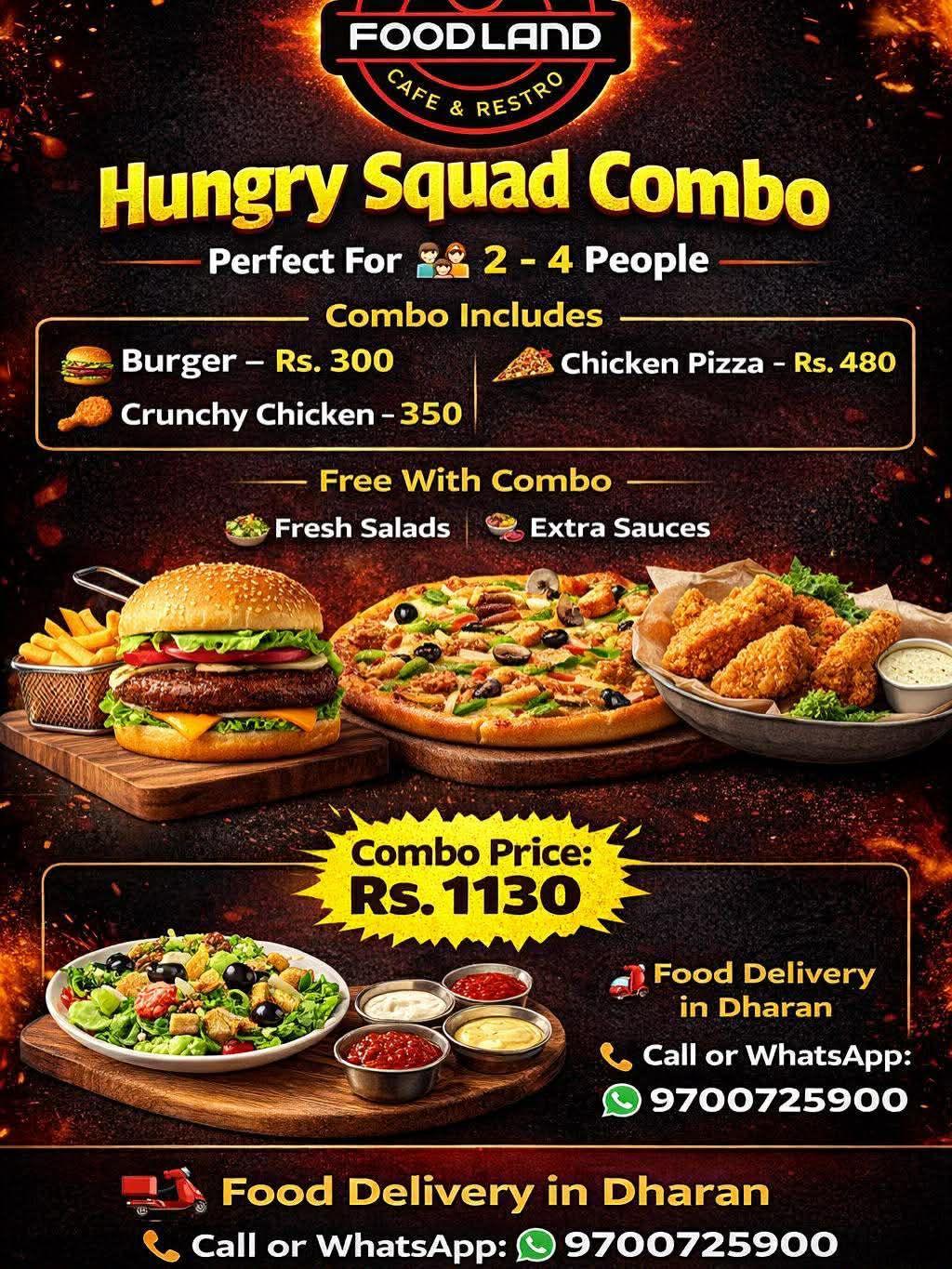 Hungry Squaud Combo