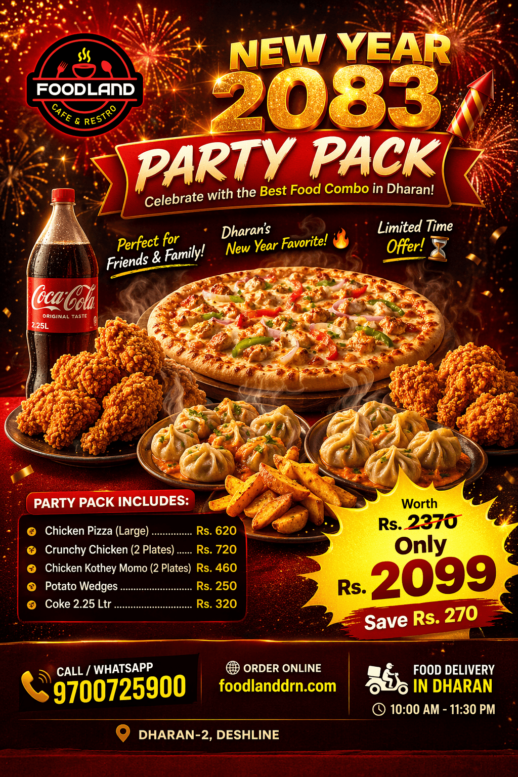 New year party pack